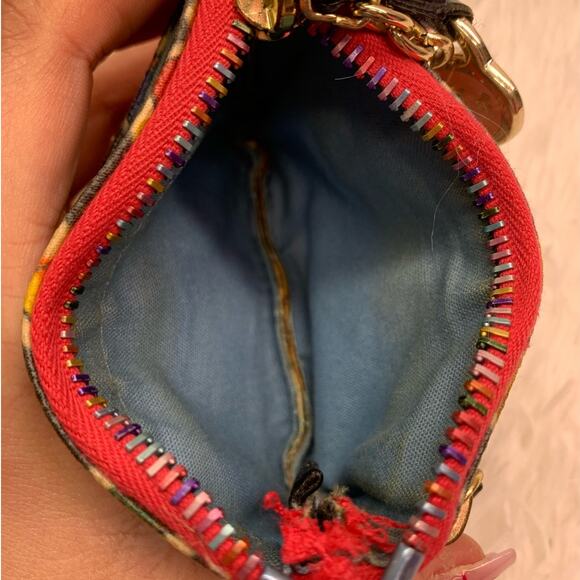 y2k DOONEY & BOURKE Rainbow Coin Purse - Picture 4 of 7